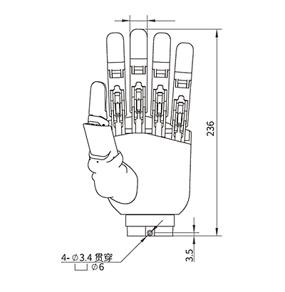 DH-5-6 5指ハンド