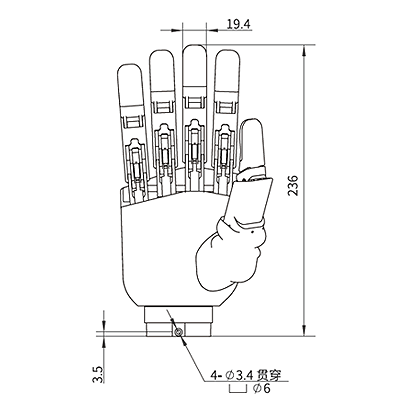 DH-5-6 5指ハンド